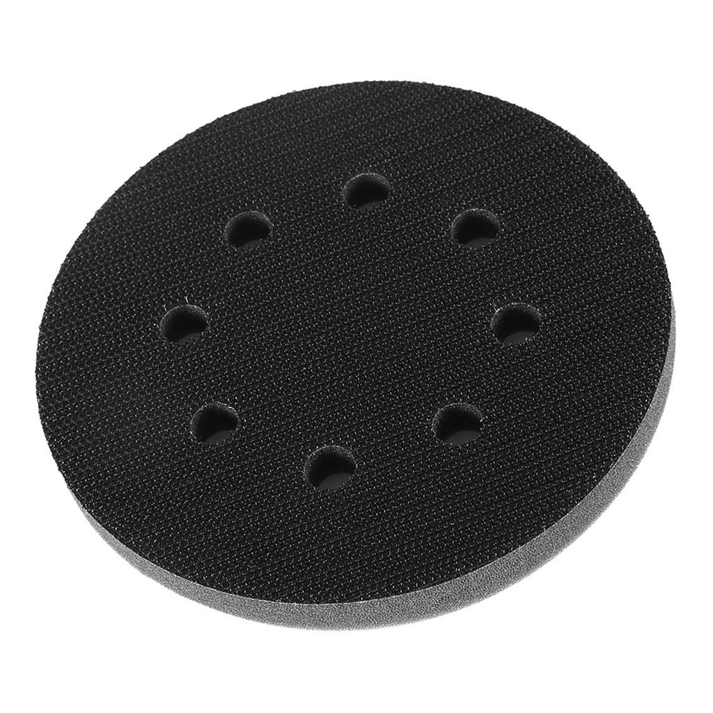 125mm Diameter Soft Buffer Sponge Interface Cushion Pad for Sanding Pads (8 Holes)