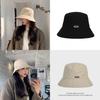 Trendy Embroidered Cotton Polyester Women's Sun Hat Versatile Bucket Hat For All Seasons