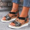 Large-sized Women's Shoes Sandals Wedge Heels Light Soles Fish-mouth Sandals
