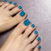Toe Nail Patches & Foot Gel Polish: False Nails & Stickers for Manicure