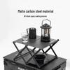 Black Dog Outdoor Folding Camping Storage Rack & Table