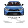 For Honda Civic Type R  2024 2 Pcs Car Headlight Protective Film Transparent Smoked Black TPU Sticker