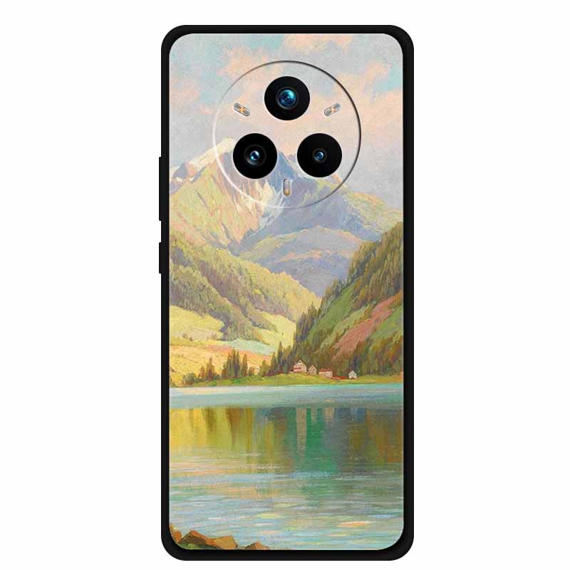 For Realme 14 Pro+ Phone Case Gradient Patterns Back Cover TPU Soft Silicone Protective Funda for OPPO Realme14 PRO Plus Pro +