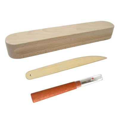 Seam Rippers Tailors Clapper Set Multifunctional Wood Seam Presser Tool Sewing Tool for Ironing Sewing and Quilting