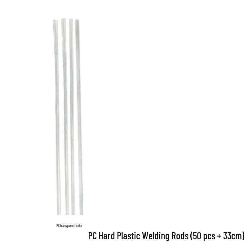 Transparent Plastic Welding Rod for Car Bumper Repair - Suitable for PP, PE, ABS, PU, TPO, PC Materials