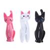 4Pcs Cat Plastic Clothes Pegs Clothespins Cartoon Beach Towel Clips Bed Sheet Socks Clip Windproof Laundry Pins for Home