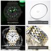 OPK Brand Fashion Waterproof Steel Belt Single Calendar Trend Ladies Quartz Watch 6006