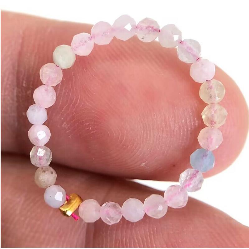 Anello con Pietra Naturale Agata cristallo quarzo zircone 2mm Multisfaccettato Gioielli regali adatti per uomo e donna