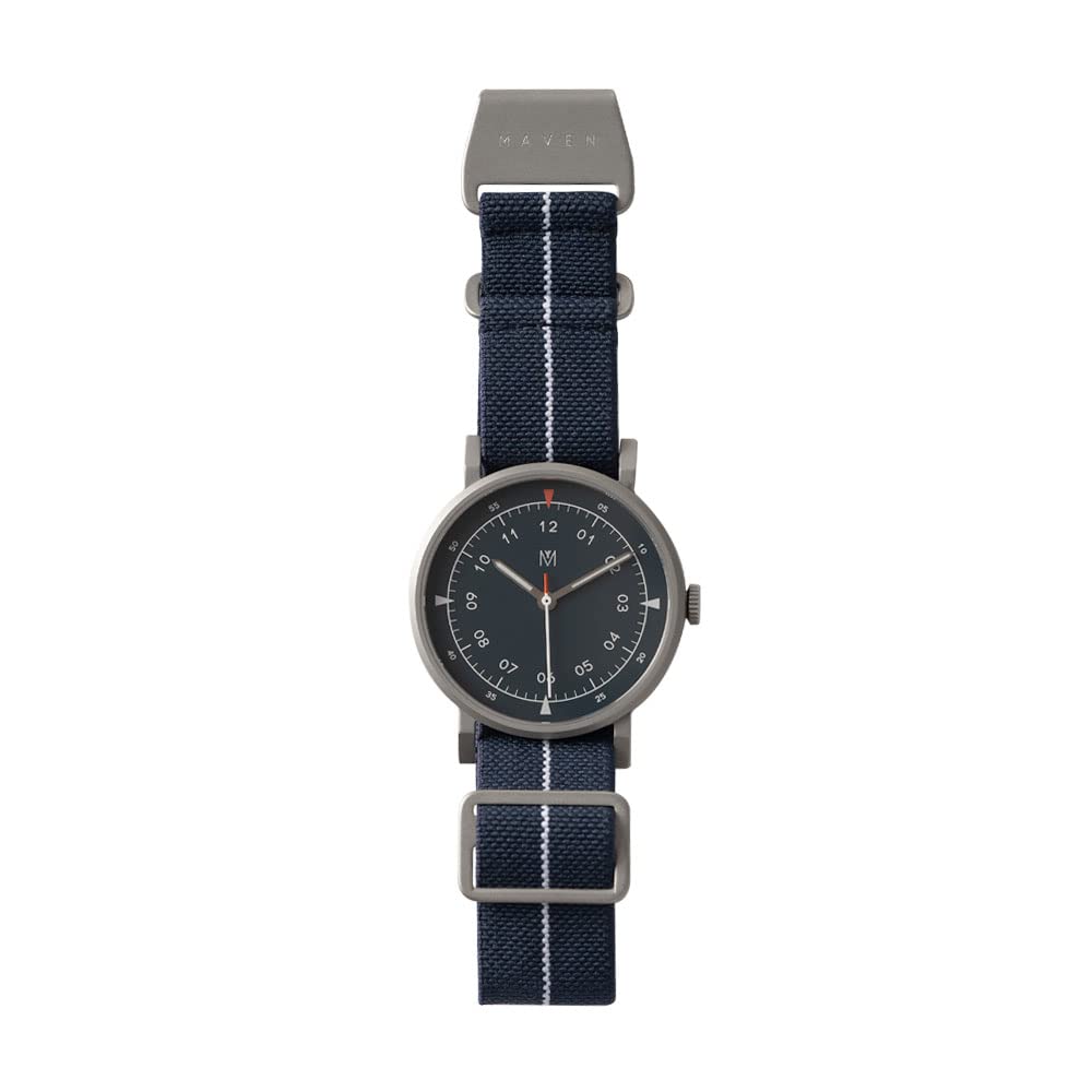 

Часы Maven 40 мм THE URBAN SCOUT SERIES Минималистичные модные часы NAVY P (МУС-02 40ММ)
