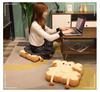Cute Toast Cushion: Comfy Seat Pad for Office, Student, or Home Use