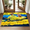 Cristiano Ronaldo Design Kristall Samt Teppich Weiche Dekorative Matte für Schlafzimmer Eingang