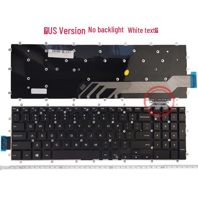 P82F Compatible Keyboard for Dell Latitude 3500, E3500, 3590, G3-3500, G5-5500, P62F
