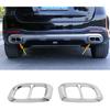 YIWANG Stainless Steel Exhaust Muffler Tail Tip Pipe Trim Cap Cover Frame 2Pcs For Mercedes Benz GLE GLC GLS W167 X253 X167 2019 2020 Auto