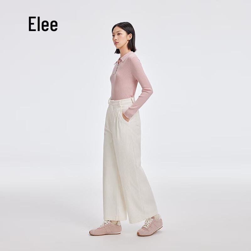 Aimer Women's High-Waist Straight-Leg Duck Down Pants