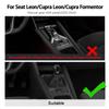 Soft Carbon Fiber Sticker For Seat Leon MK4 Cupra Leon Cupra Formentor 2020-2025 2025 2025 Manual Transmission Car Gear Shift