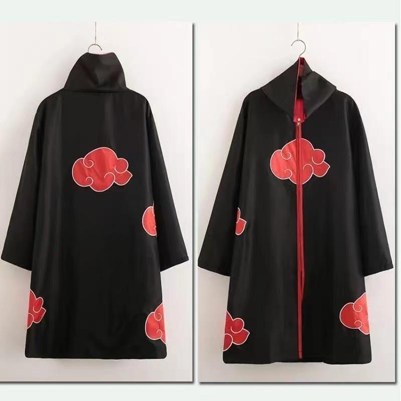 Hokage Uchiba Itachi Ninja Naruto Akira Organization Cloak cos Clothing Peripheral Payne Clothing Red Cloud Robe Jacket