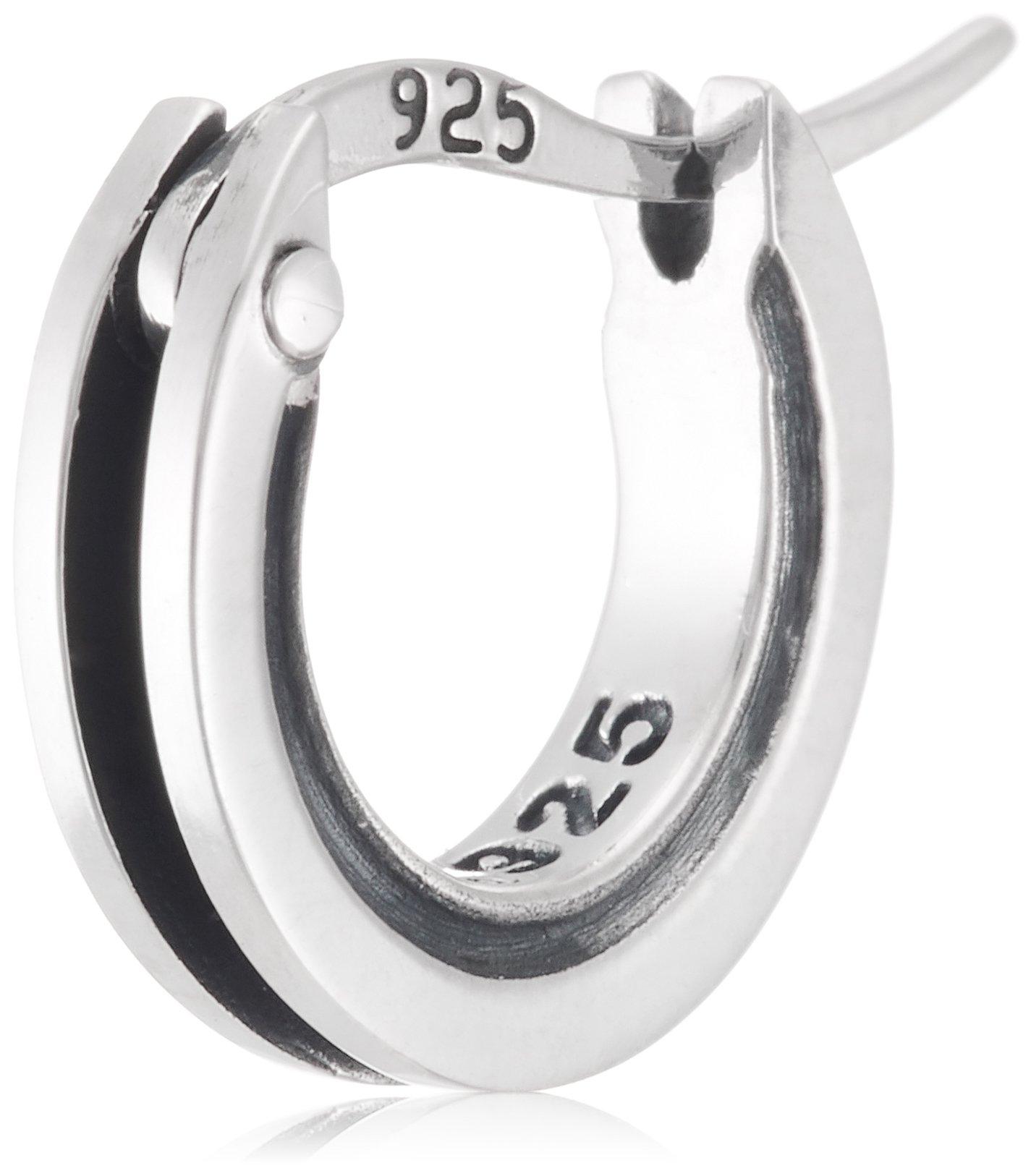 

Dr MONROE Round Hoop Silver [Dr. Monroe] Earrings, 925, PE-59-SV