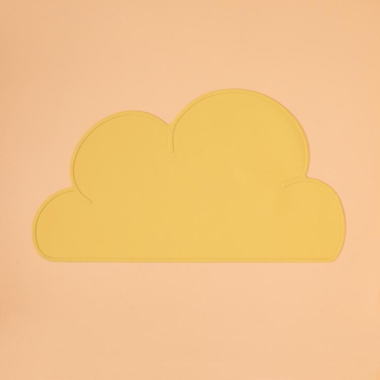 

Силиконовый коврик для питомца в форме облака: Водонепроницаемый, Нескользящий, Герметичный для корма для кошек и собак