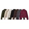 Kaslead New Women Clothes Western Style Fashion Simple Zipper Ornament Soft Jacket 3046287