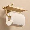 Antique Styles Bathroom Paper Towel Rack Multifunctional Shelf For Soap Dispenser And Accessory