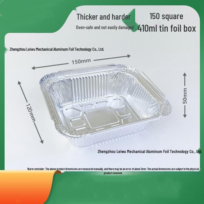 oeny Disposable Aluminum Foil Food Containers