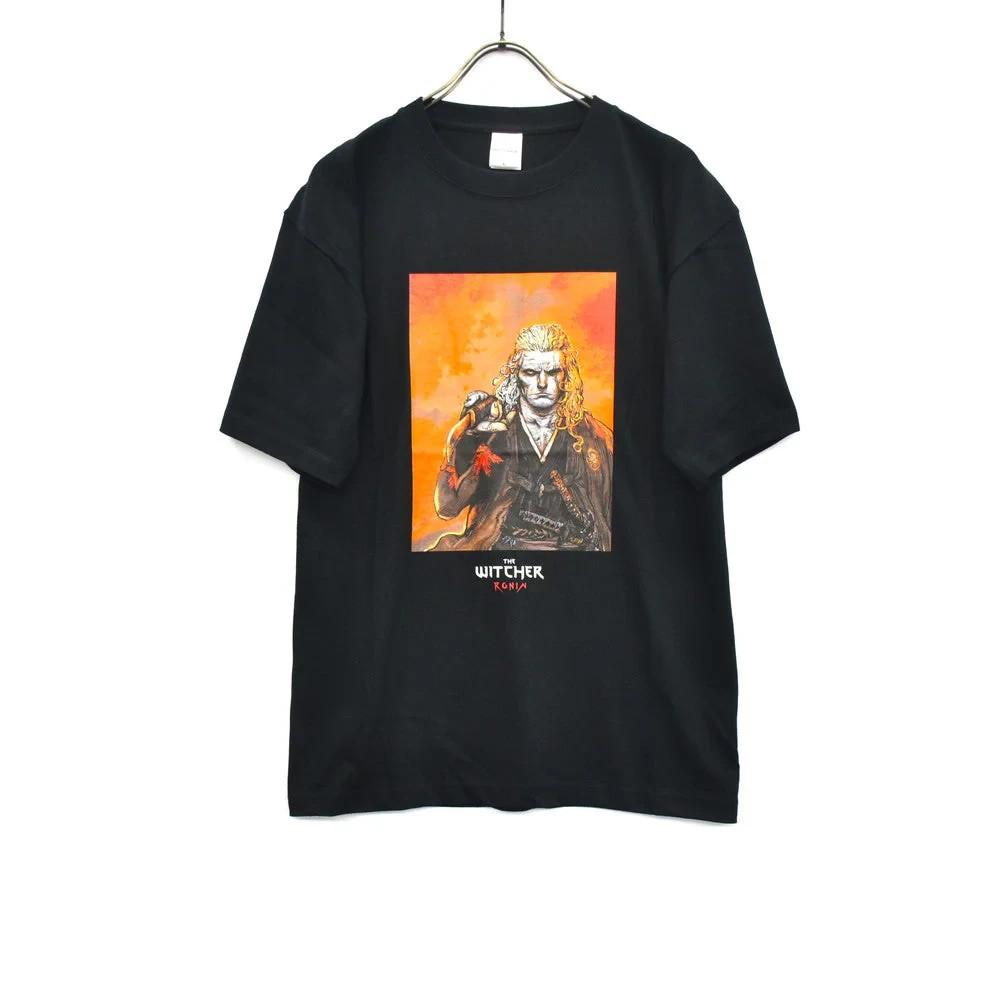 The Witcher Ronin TShirt Illustration By Katsuya Terada Black Japan New