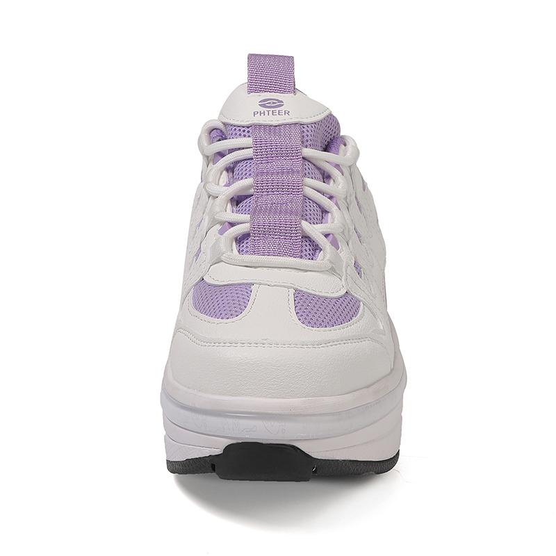 Meisjes Skate Schoenen Wielen Sneakers met Wielen Jongen /Meisje Roller Sneakers Roller Schoenen Vervormbare Schoenen Roller Skate Schoenen Jongens Skate Schoenen