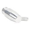 3/4in PCV Valve 3/4in PCV Valve Cover Breather with Grommet Polished Aluminum 6008 Replacement for PCV Valve Cover Breather