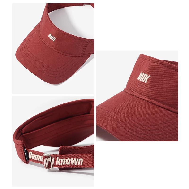 Outdoor Empty Top Hat Duck Cap Embroidered Baseball Cap Light Breathable Casual Visor