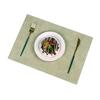 Placemat, tableware, tablecloth, premium cloth pattern, dining table mat, square thermal insulation mat, plate mat, coaster, washable