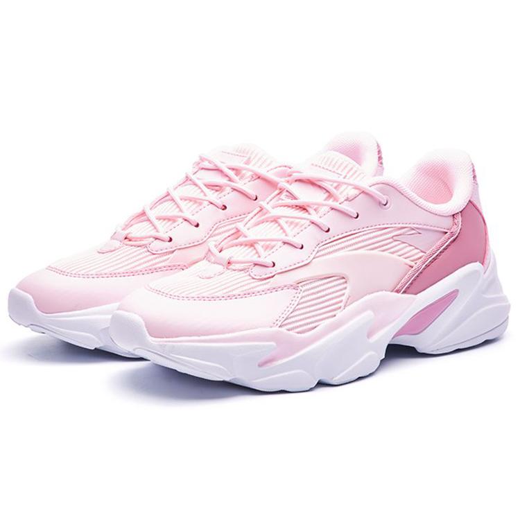 Anta Chunky Sneakers Women's Low Top White/Pink 12818852-4