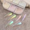1 Pcs Mirror Nail Glitter Powder Rubbing Dust Pigment Chrome Iridescent Holographic Nail Art Decorations for Manicure
