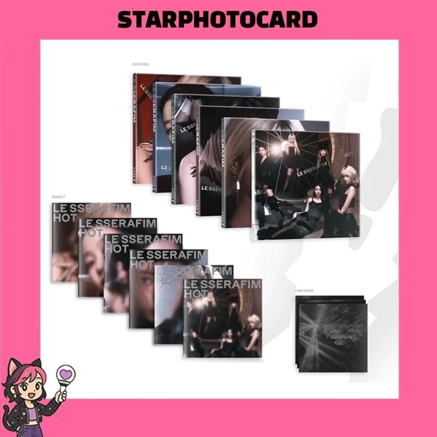 [READY STOCK] LE SSERAFIM - 5TH MINI ALBUM HOT COMPACT Ver.