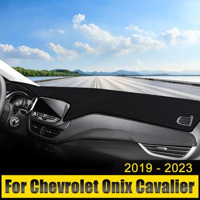 Housse de Tableau de Bord de Voiture Éviter la Lumière Coussin Pare-Soleil Anti-UV Tapis Tapis Antidérapant Pour Chevrolet Onix Cavalier 2019 2020 2021 2022 2023