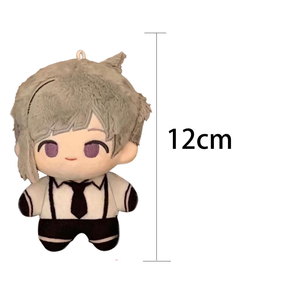 BSD Anime plyšové panenky Dazai Osamu Plyšová panenka Nakahara Chuuya hračka Akutagawa Ryunosuke Panenka Sbírka Ozdoba Dárek k narozeninám 12 cm