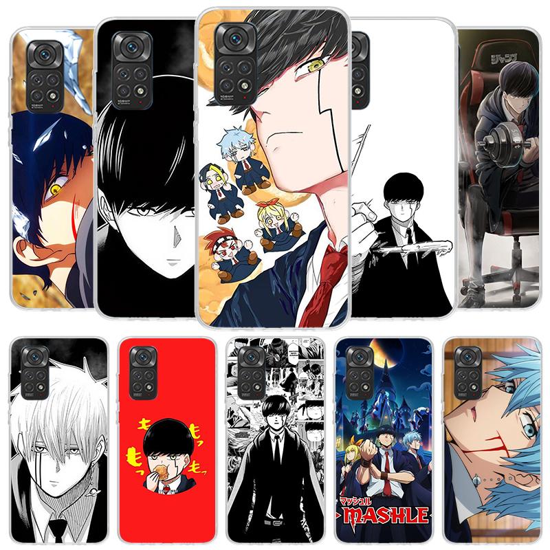 Mashle Magic And Muscles Cover Phone Case For Xiaomi Redmi Note 15 14 13 12 11 10 Pro Plus 14S 12S 11S 11T 11E 10S Soft Fundas S