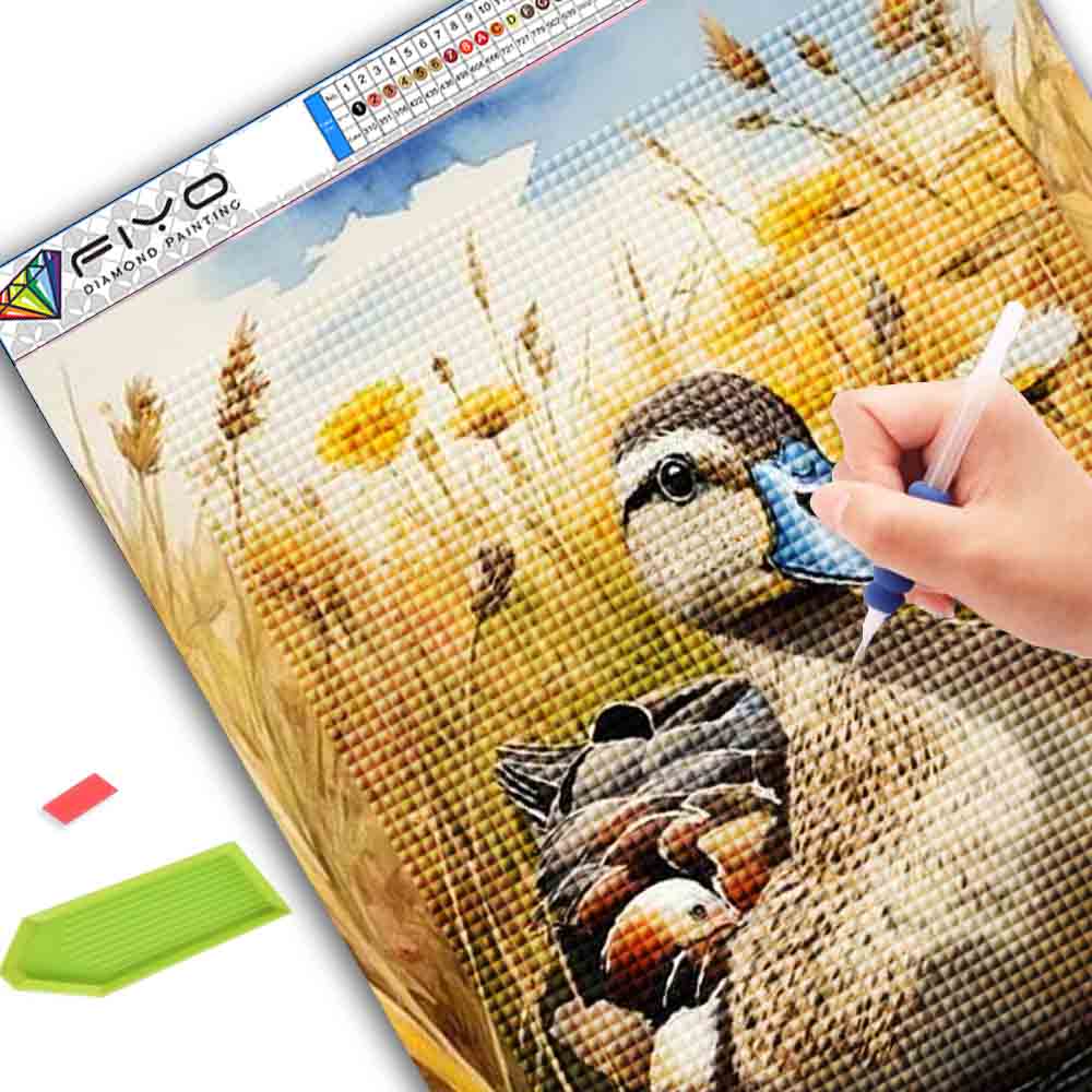 Round Diy Painting Diamond Full Cross Stitch 3d Animal Scene Home Decorative Art Painting Architectural Diamond Painting 5d Diamond Art Painting