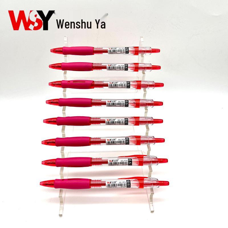 

0.5mm Bullet Tip Click Action Neutral Pen for Business, Office, Students, and Medical Prescriptions 0.5mm красный