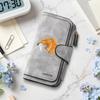 Vintage Animal Lion Pattern Women Wallet Stylish Portable Daily Use Card Holder Fashion Clutch Forever Design Ladies Purse