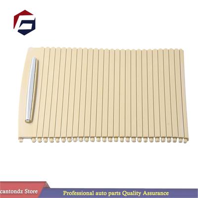 NEW For BMW E92 E93 M3 Rear Console Storage Tray Cover Trim Cover Slide Roller Blind Cover Water Cup Holder