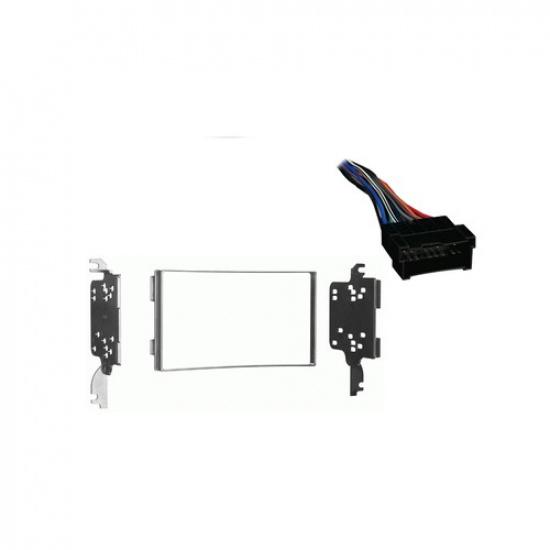 Fits Hyundai Tucson 2005-2008 Double DIN Harness Radio Tall Dash Kit