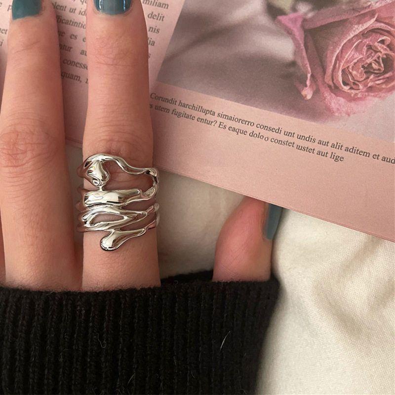 European and American Women s Irregular Personality Eye-Catching Ring Jz 9362