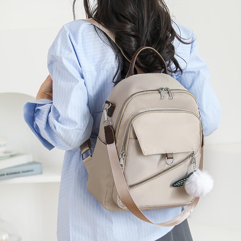 Damen Retro Pendler Rucksack Studenten Schultasche Multifunktionale Umhängetasche