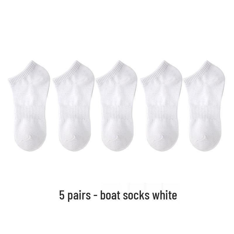 Unisex Ankle & Mid-Calf Sports Socks - Solid Colors for All Seasons
