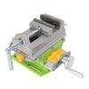 3 Inch Drill Press Vise 2 Way Movement Aluminum Alloy Cross Sliding Flat Vise for Bench Drilling