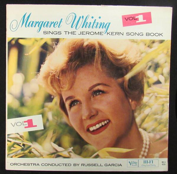 

LP Record MARGARET WHITING Sings The Jerome Kern Song Book Vol MGV4039 VERVE 1960 US Jazz Used