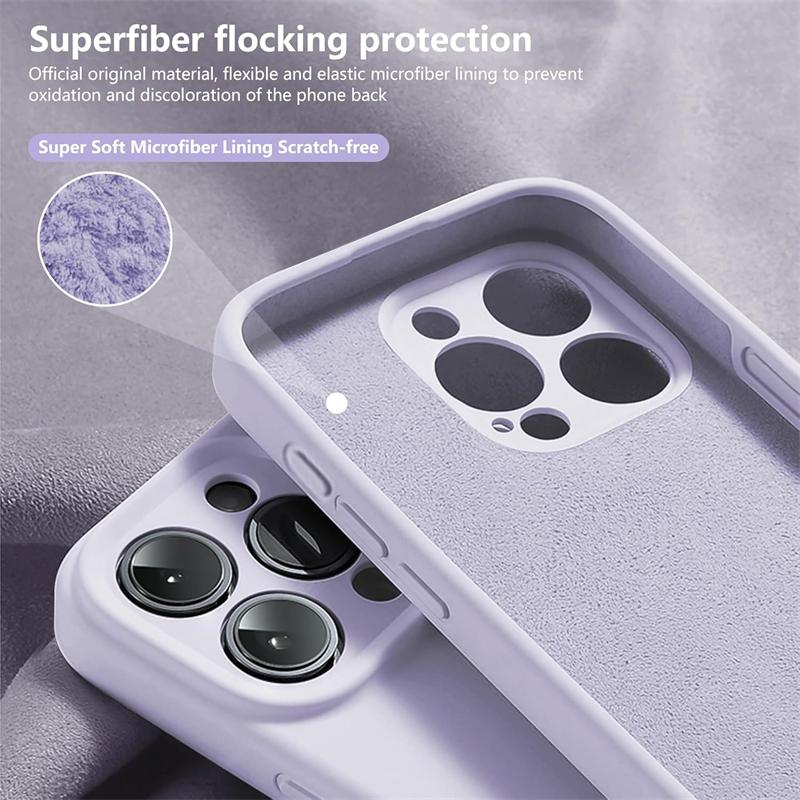 Liquid Silicone Magnetic Ring Holder Case for Magsafe IPhone 17 Air 16 15 14 13 12 Pro Max Plus 17Pro Mag Safe Stand Phone Cover