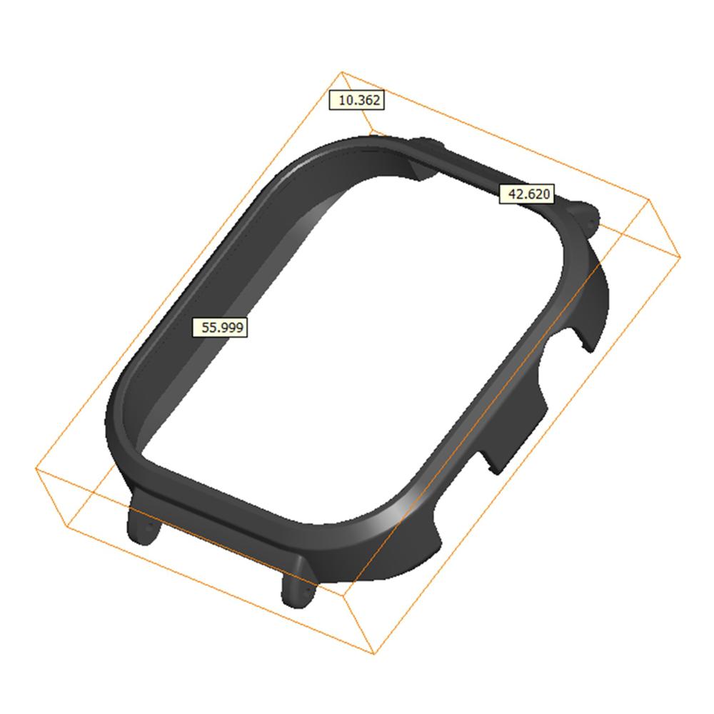 For Xiaomi Redmi Watch 6 Watch Case Hollow PC Watch Protective Cover