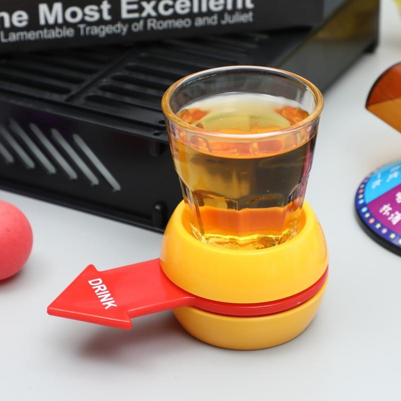 

Party DrinkingTurntable Toys Simulation Bottle Turntable Bar KTV Entertainment Interactive Funny Game Punishment Props