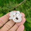 Promise Flower Adjustable Ring 925 Silver Natural African Amethyst